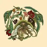 Botanical English Bulldog - design