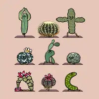 Cactus Yoga - design