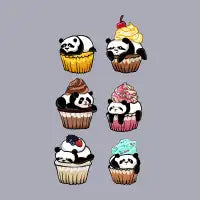 Cupcake Panda - design