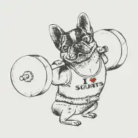 Frenchie Squats - design