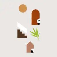Hide and Seek Panda - design