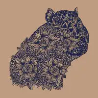 Mandala of Capybara - design