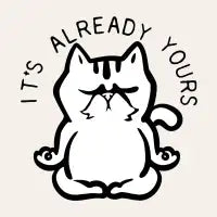 Manifesting Persian Cat - design