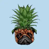 Pineapple Pug - design
