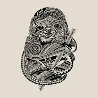 Polynesian Sloth - design