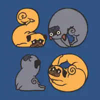 Pug Yoga 2020 - design
