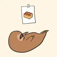 Sloth Want Abs - design