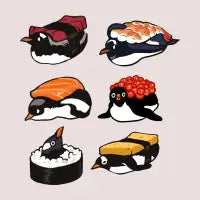 Sushi Penguin - design