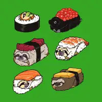 Sushi Sloths - design
