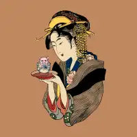 Tea Time with Pig T-Shirt - design