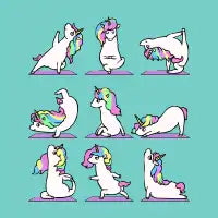 Unicorn Yoga - design