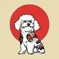 Yakuza Bichon Frise - design