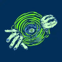It Wants Out - Bright Green variation - design