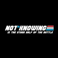 Not knowing - dark - design