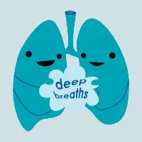 Lungs Deep Breaths - design