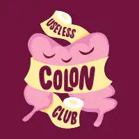 Useless Colon Club | Cute Colon Tee, Funny IBD IBS Crohns Colitis Colon Surgery Shirt - design
