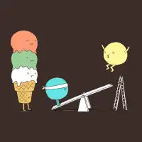 Acrobatic Ice Cream - design