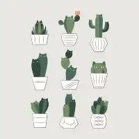 Cat and Plant 20 - design