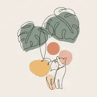 Cat and Plant 36 - design