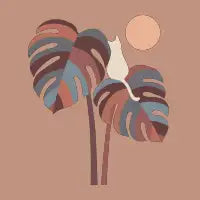 Cat and Plant 41 - design