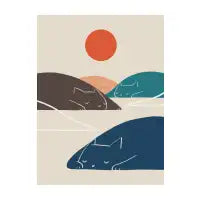 Cat Landscape art 1 - design