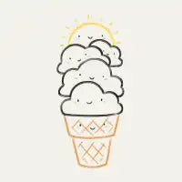 Everyday is like Sundae T-Shirt - design