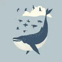 Flying in the sea - design
