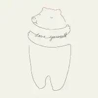 Love Yourself Bear - design