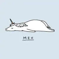 Meh Unicorn - design