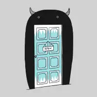 Monster Door - design