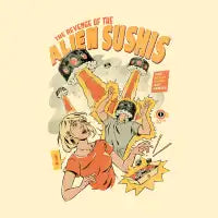 Alien Sushis - design