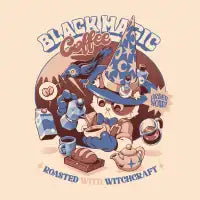 Black Magic Coffee - White - design