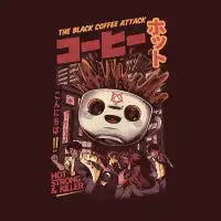 Black magic coffee - design