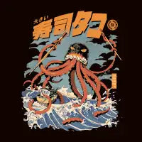 Black The Tako Sushi - design