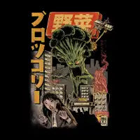 Broccozilla Black Version - design