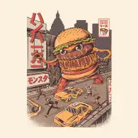 Burgerzilla - design