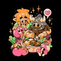 Cooking With Friends T-Shirt - design