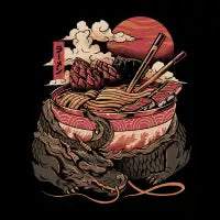 Dragon's Ramen - design