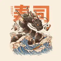 Great Sushi Dragon T-Shirt - design