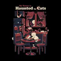 Haunted by cats - design