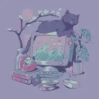 Japanese Desktop T-Shirt - design