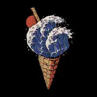 Kanagawa Ice Cream - design