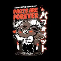 Pacts Are Forever - Black - design