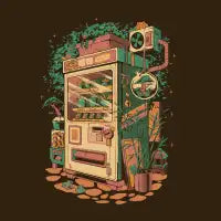 Plants Vending Machine - design