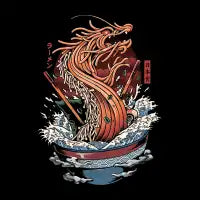 Ramen Dragon - design