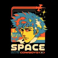 Space Cowboys Live on Mars - design