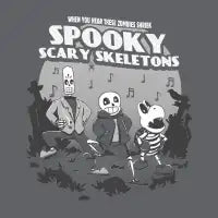 Spooky Skeleton - design