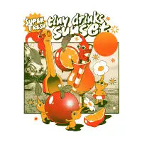 Tiny Drinks Sunset - design