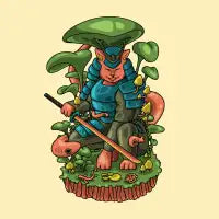 Samurai Paws - design