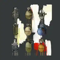 Imaginary Hand Grenades - design